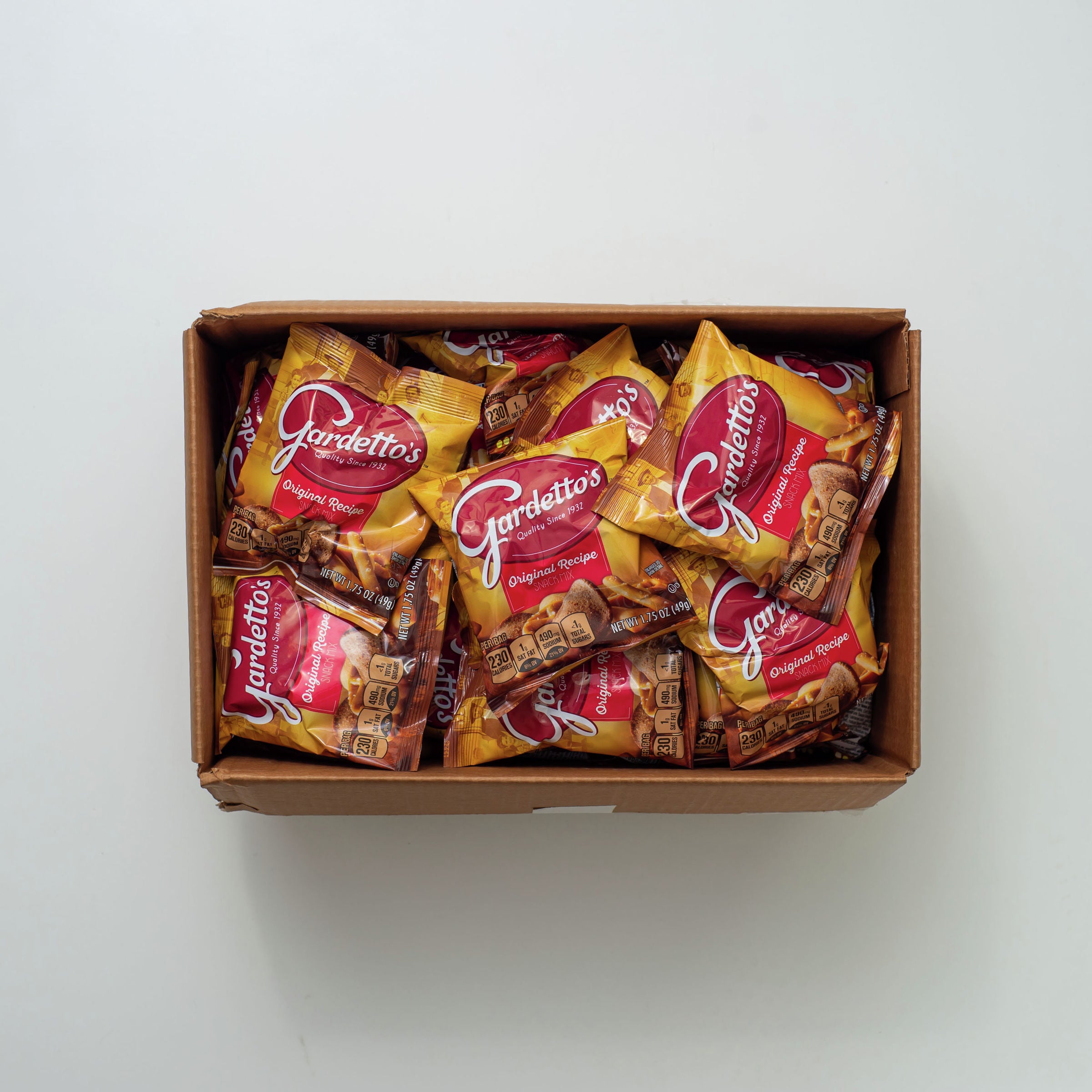 Gardetto's™ Snack Mix Single Serve Original Recipe 1.75 Ounce Size - 60 Per Case.