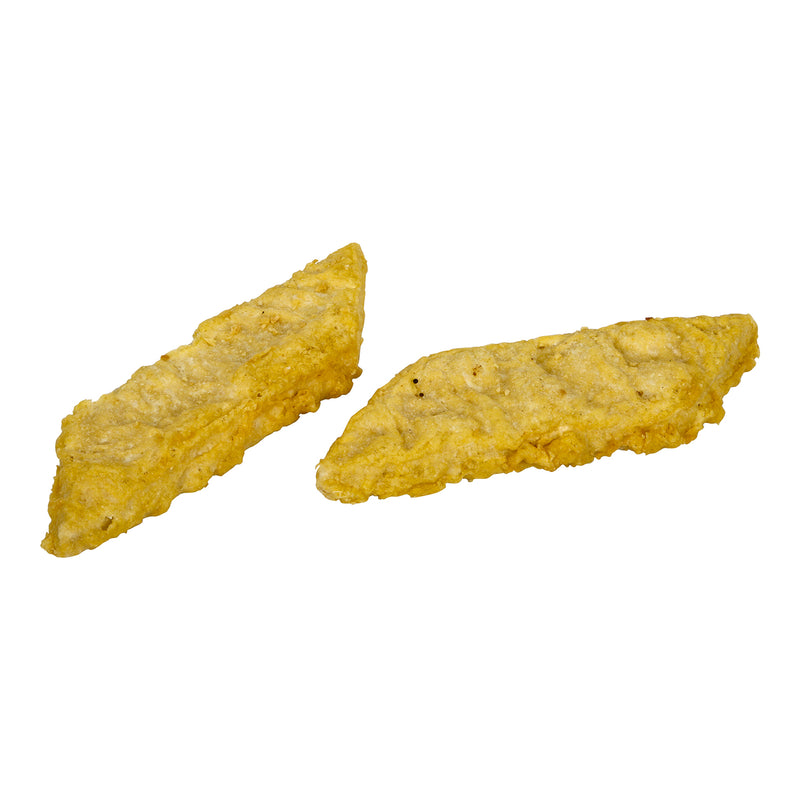 Battered Pollock Diamond Cuts Kosher 10 Pound Each - 1 Per Case.