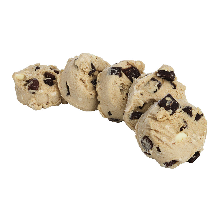 Triple Chocolate Frozen Cookie Dough 1.33 Ounce Size - 240 Per Case.