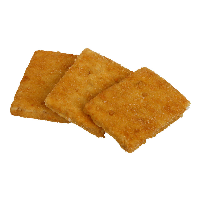 Oven Ready Breaded Pollock Rectangles Kosher 5 Pound Each - 2 Per Case.