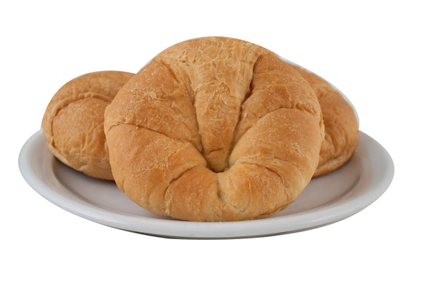 Pillsbury™ Baked Croissant Plain Curved Sliced 3 Ounce Size - 4 Per Case.