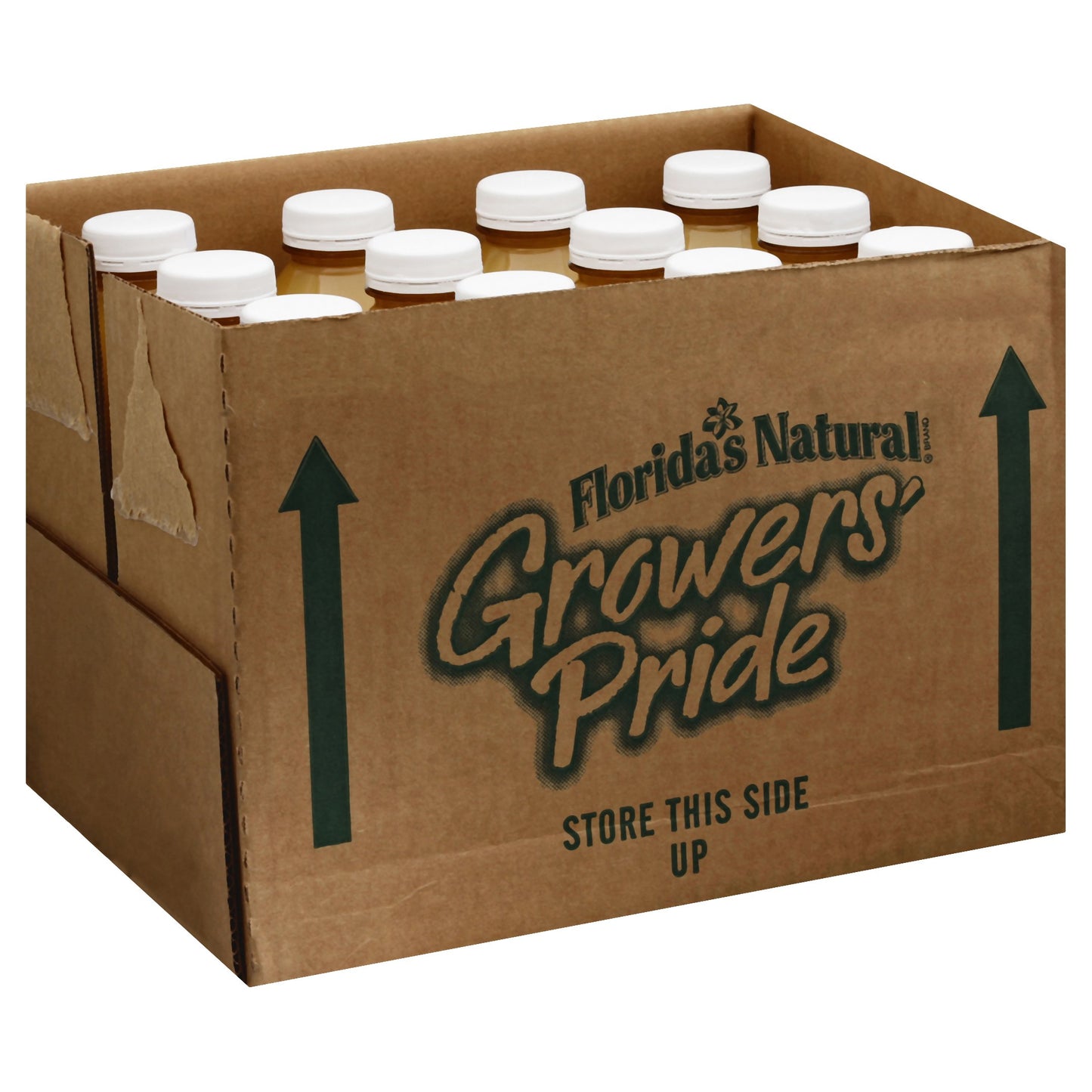 Fl Nat Growers' Pride From Concentrate Shelfstable Orange Juice 1 Liter - 12 Per Case.