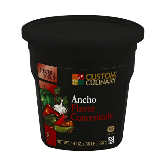 Concentrate Ancho Flavor Gluten Free 14 Ounce Size - 6 Per Case.