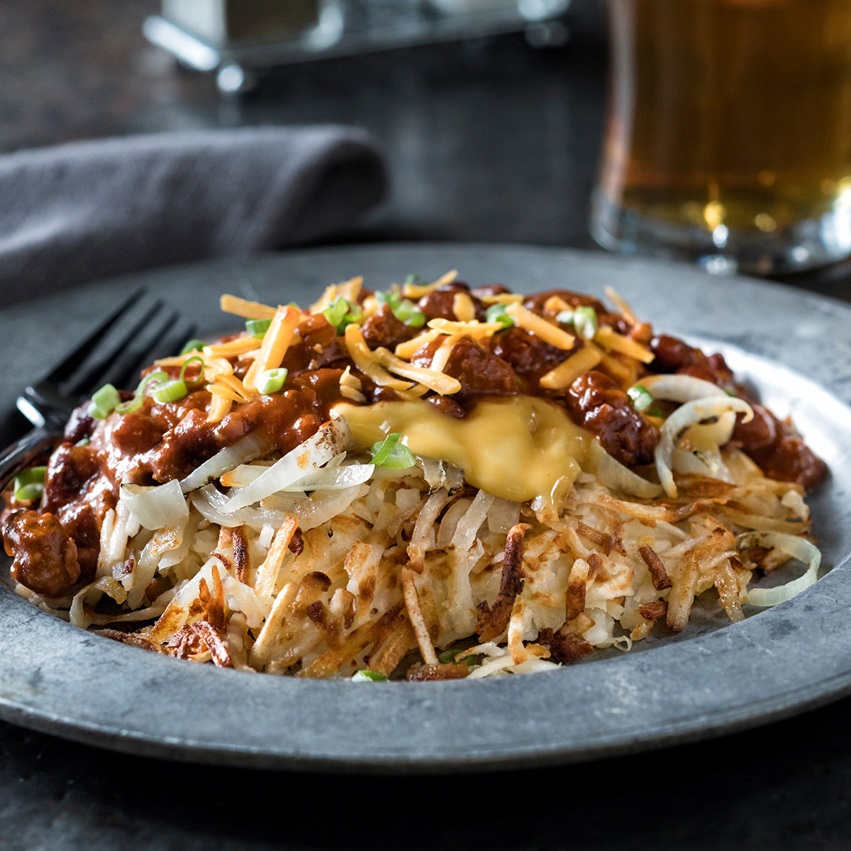 Simplot Freezerfrige Shredded Hash Browns 3 Pound Each - 6 Per Case.