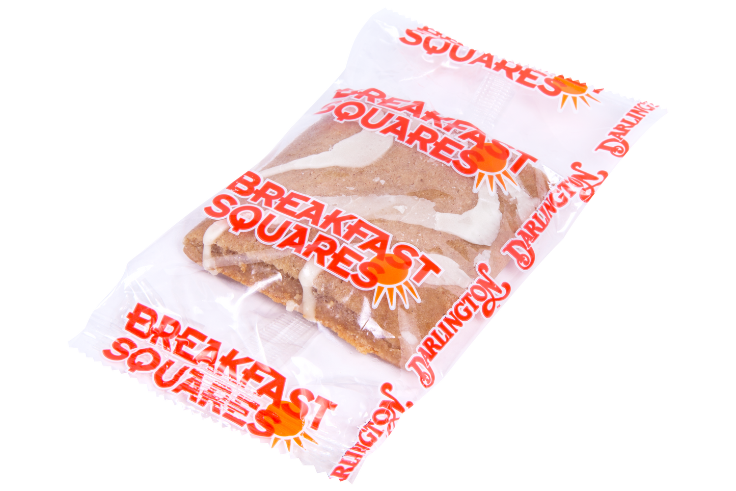 Darlington Whole Grain Iced Apple Breakfast Squares Individually Wrapped1.5 Ounce Size - 160 Per Case.