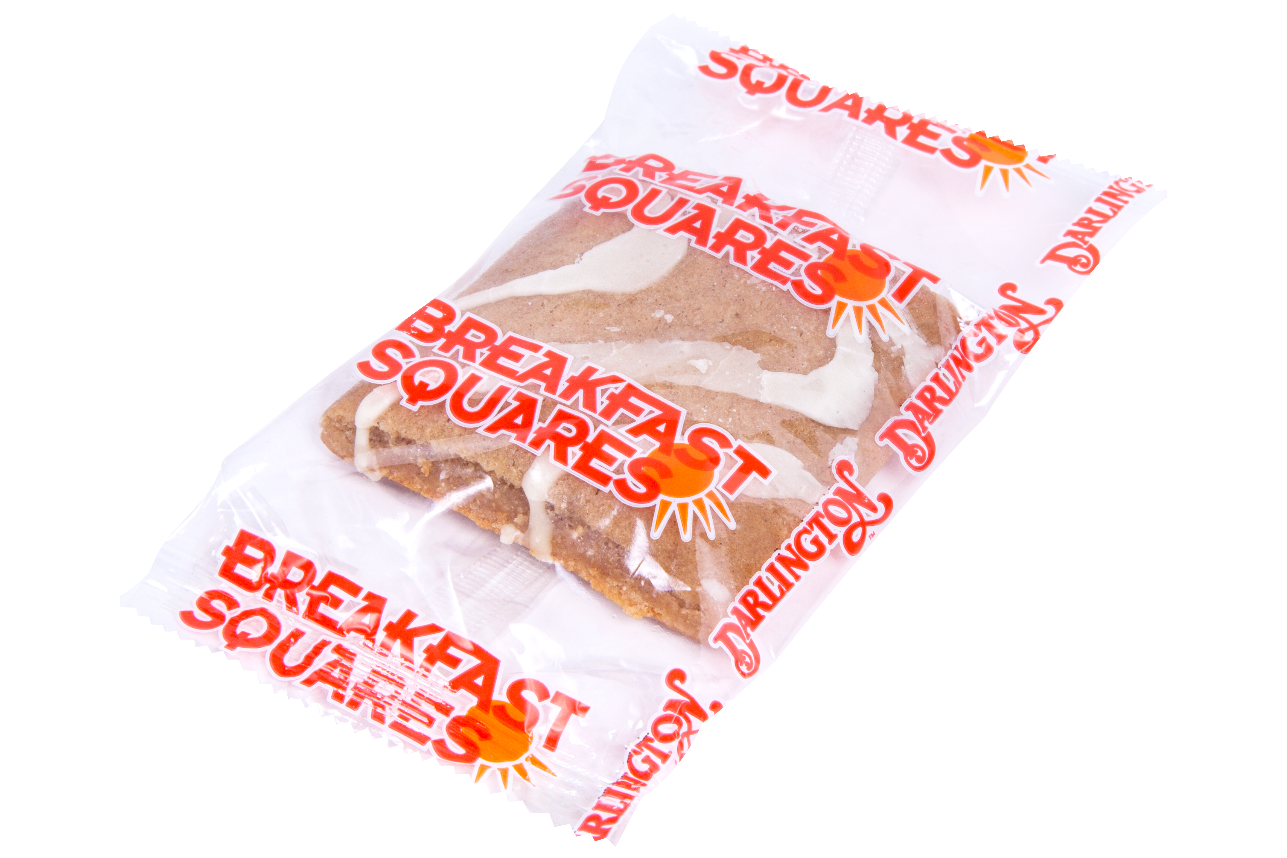 Darlington Whole Grain Iced Apple Breakfast Squares Individually Wrapped1.5 Ounce Size - 160 Per Case.