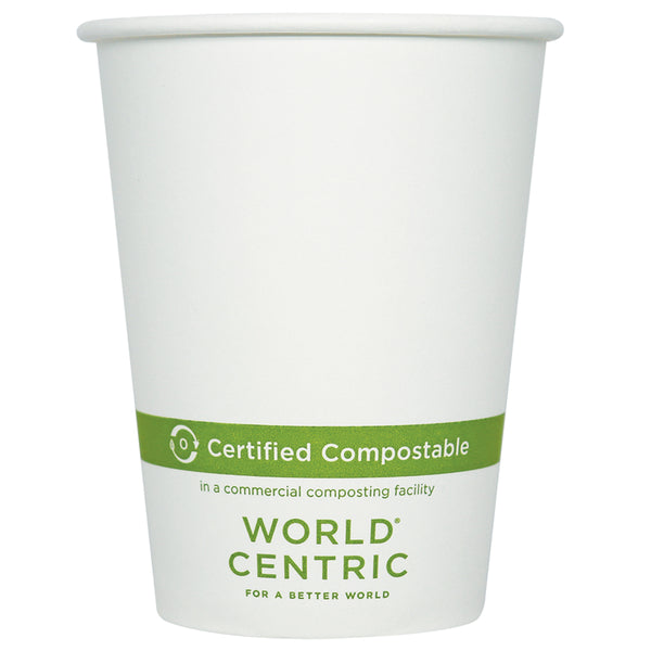 Hot Cups Paper Fsc Mix Compostable 50 Each - 20 Per Case.