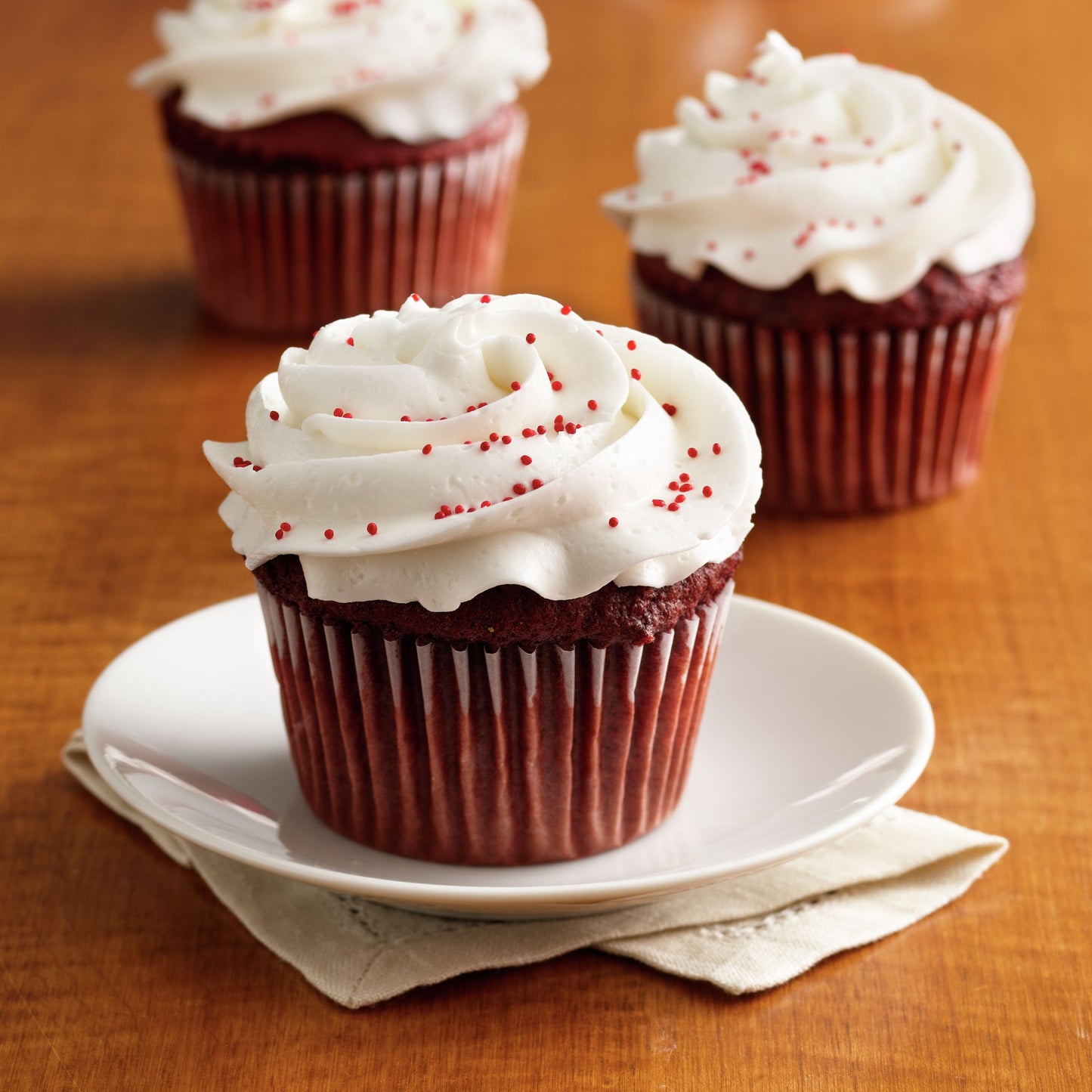 Pillsbury™ Baker's Plus™ Cake Mix Red Velvet 50 Pound Each - 1 Per Case.