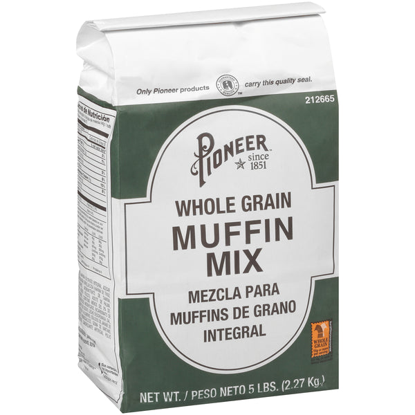 Pioneer Whole Grain Muffin Mix 5 Pound Each - 6 Per Case.