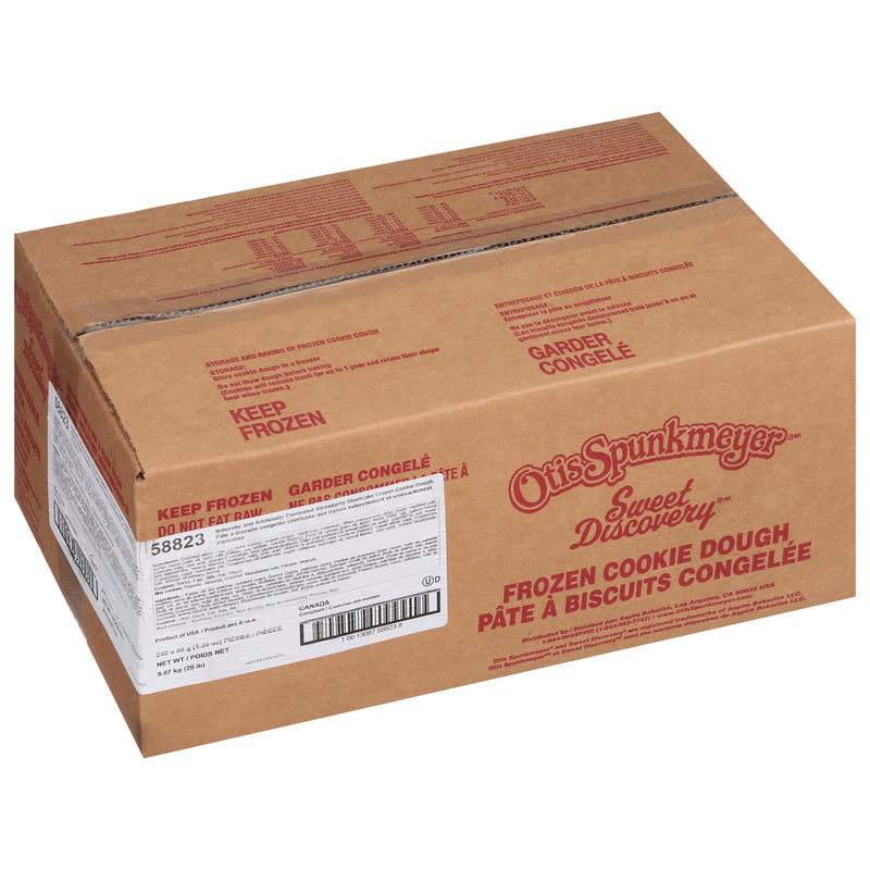 Frozen Cookie Dough Strawberry Shortcake Naturally And Artificially Flavored 1.33 Ounce Size - 240 Per Case.