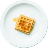 Cafe Puree Waffle 2.5 Ounce Size - 24 Per Case.