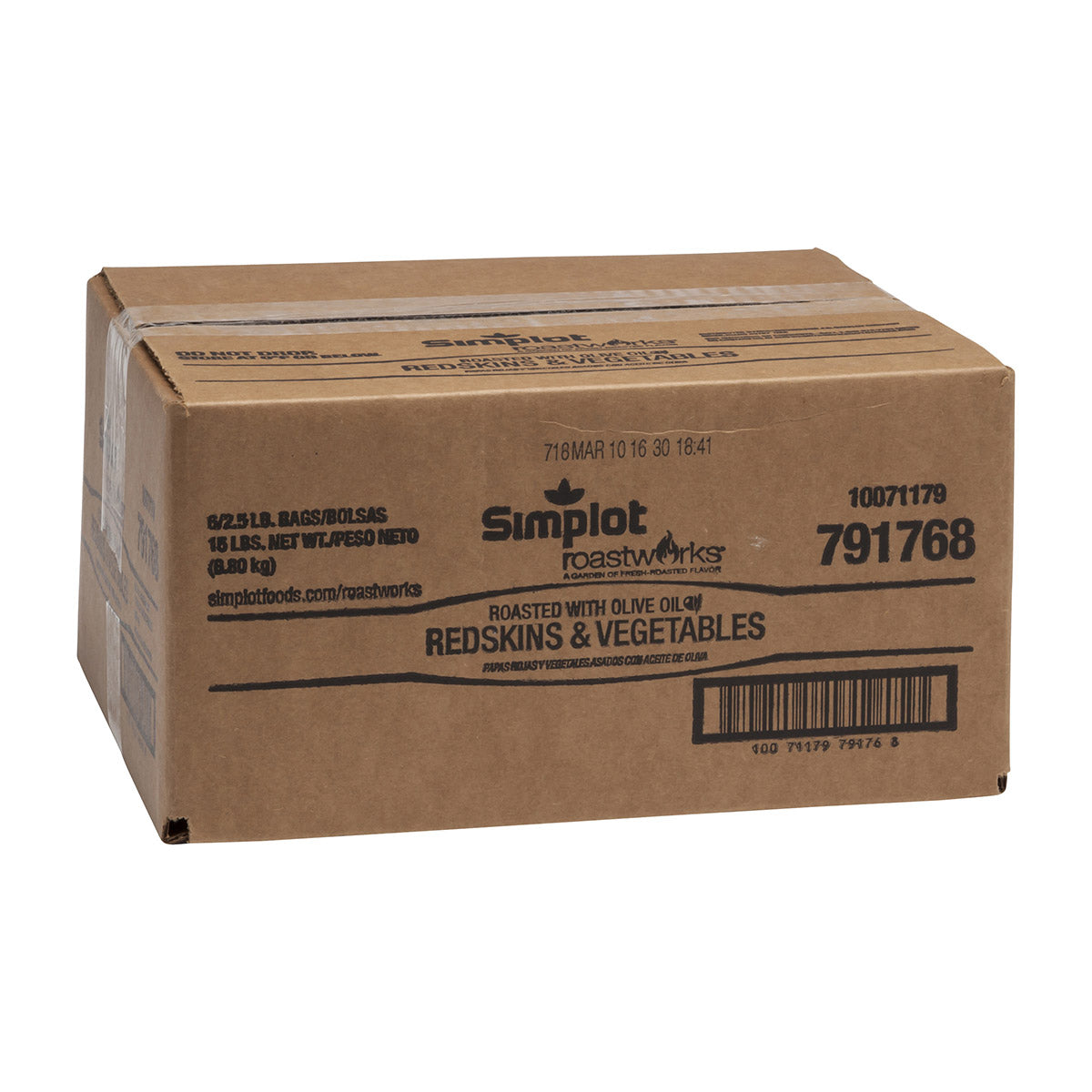 Simplot Roastworks Roasted Redskin Potato Andvegetable Blend 2.5 Pound Each - 6 Per Case.