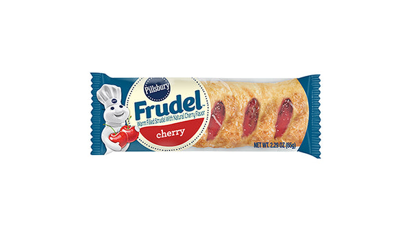 Pillsbury™ Frozen Frudel™ Cherry 2.29 Ounce Size - 72 Per Case.