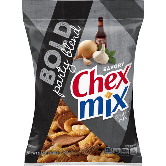 Chex Mix™ Snack Mix Bold Party Blend 3.75 Ounce Size - 8 Per Case.