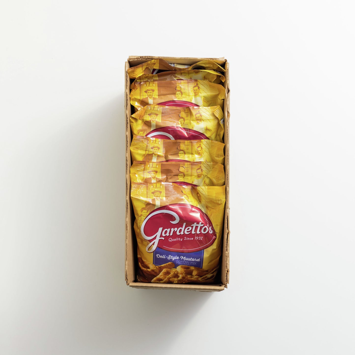 Gardetto's™ Snack Mix Deli Style Mustard Pretzel 5.5 Ounce Size - 7 Per Case.