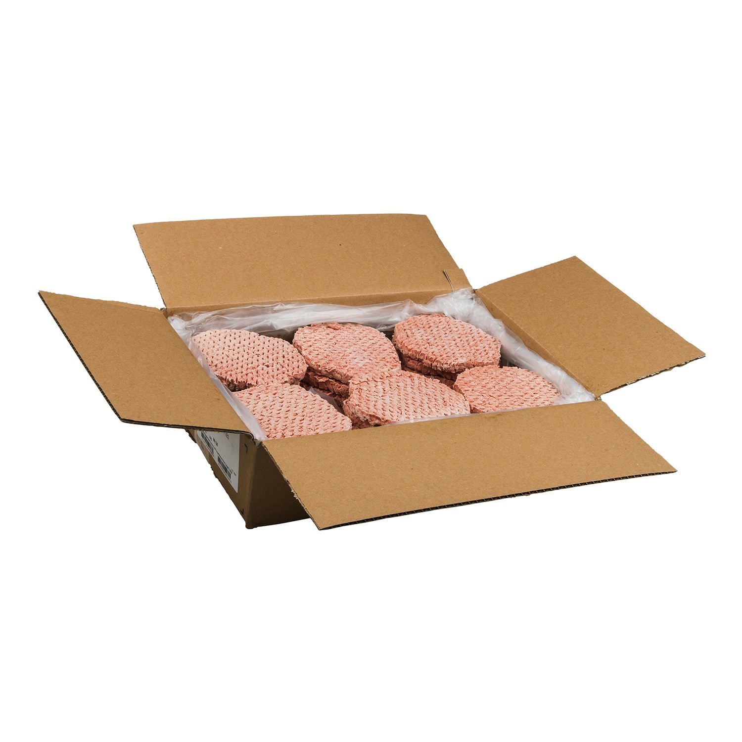 Beef Patties Frozen Ground 5.33 Ounce Size - 30 Per Case.