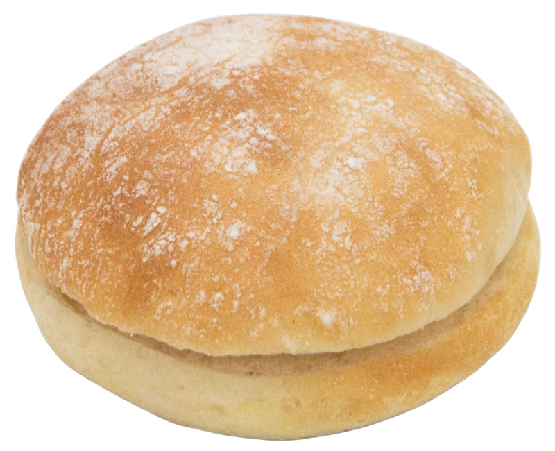 Europastry Large Crystal Burger Bun Sliced 2.75 Ounce Size - 60 Per Case.