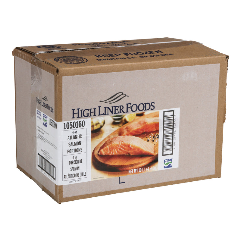 Fpi IQF Chilean Atlantic Salmon Portionsivp 10 Pound Each - 1 Per Case.