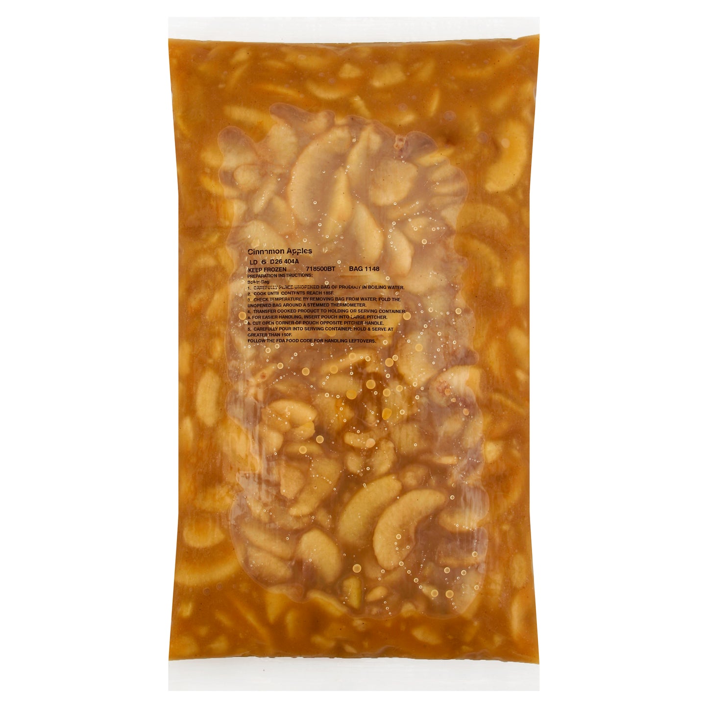 QUALITY CHEF Cinnamon Apples 6 Lb. Bag 5)