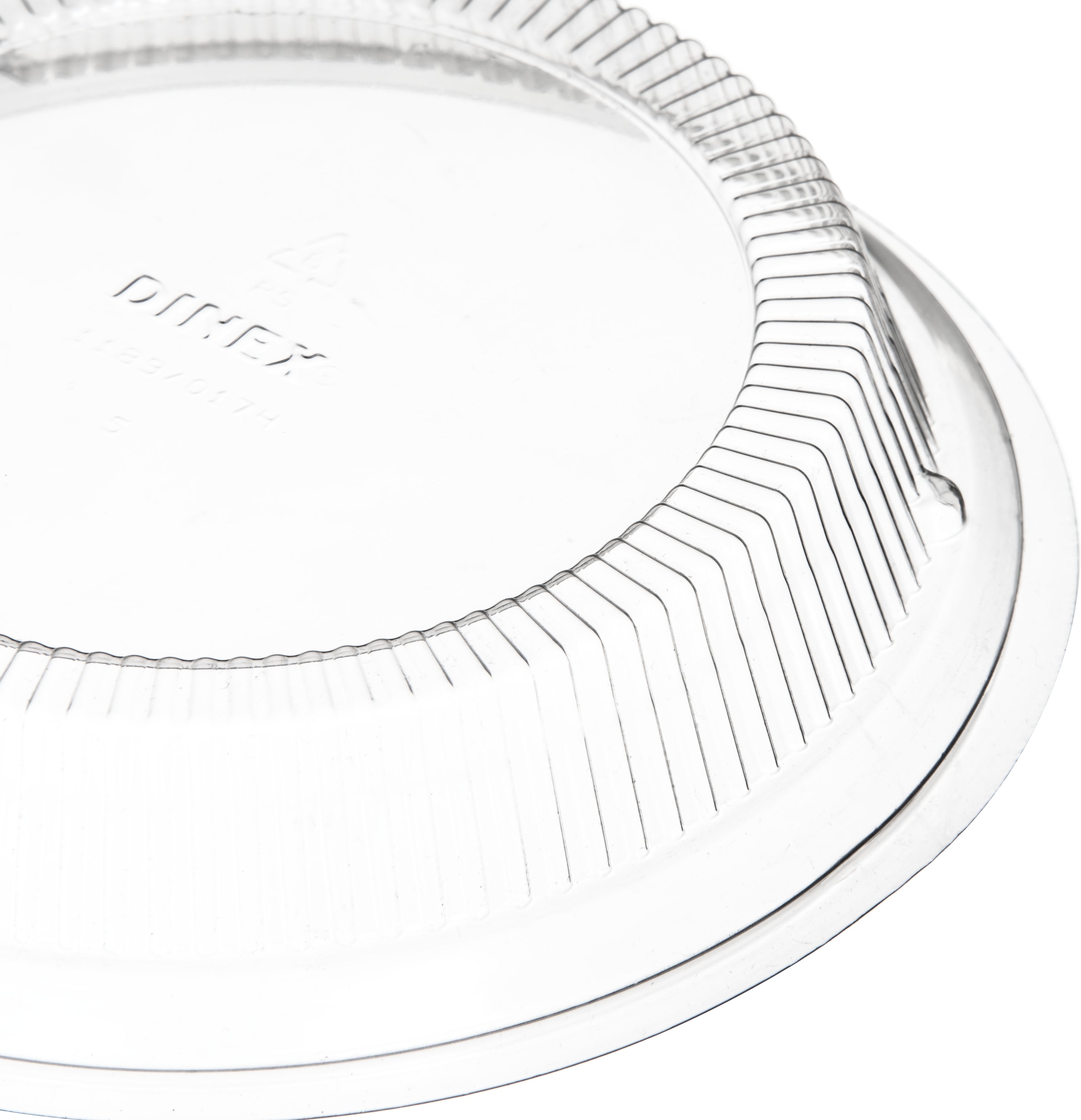 Dinex Clear Tulip Bowl Lid Clear 5.95 In - 1000 Per Case.