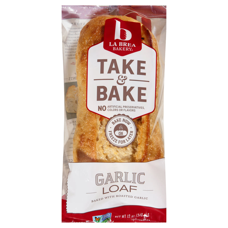 Bread Tuscan Loaf Take & Bake Retail Bags 12 Ounce Size - 12 Per Case.