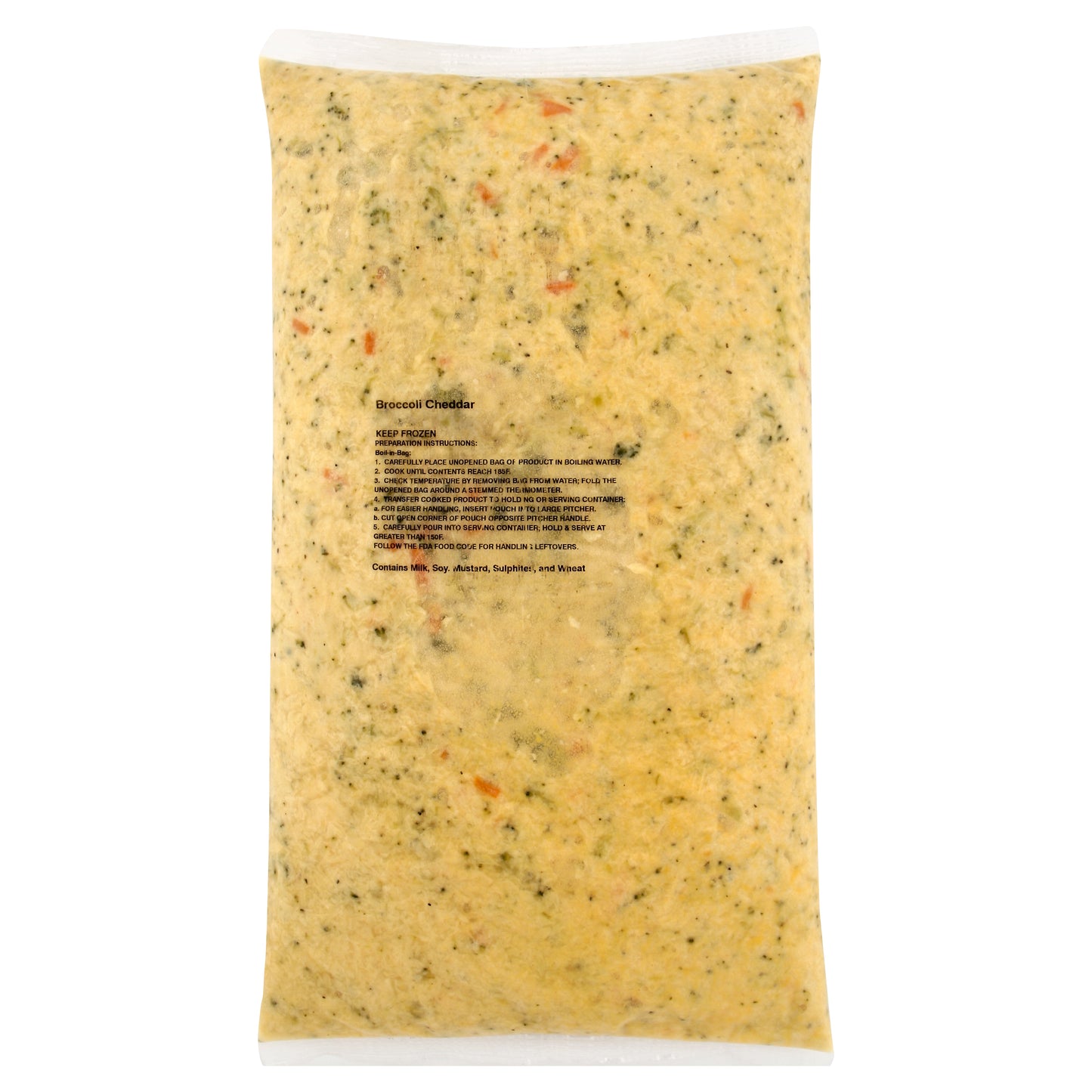 HEINZ TRUESOUPS Broccoli Cheddar Soup 8 lb. Bag 4 Per Case