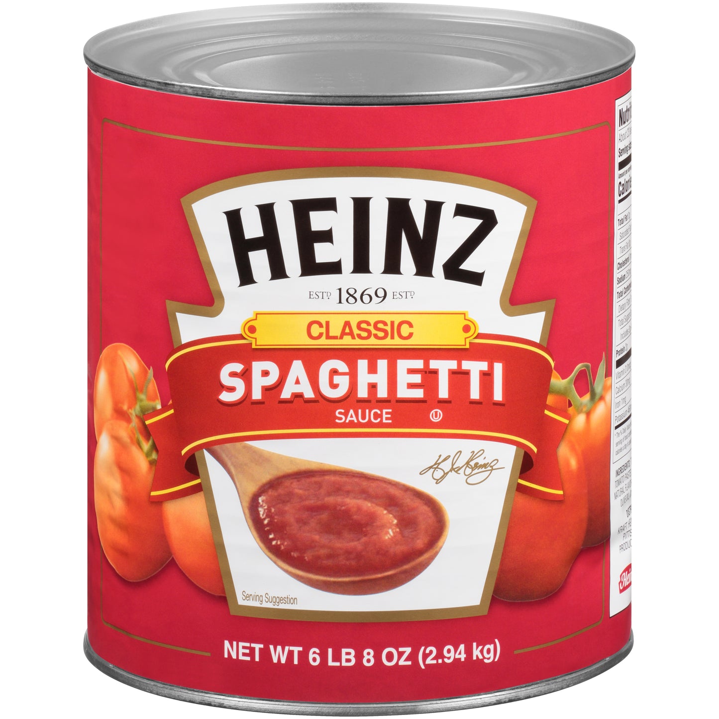 HEINZ Classic Spaghetti Sauce 104 Ounce Can 6 Per Case