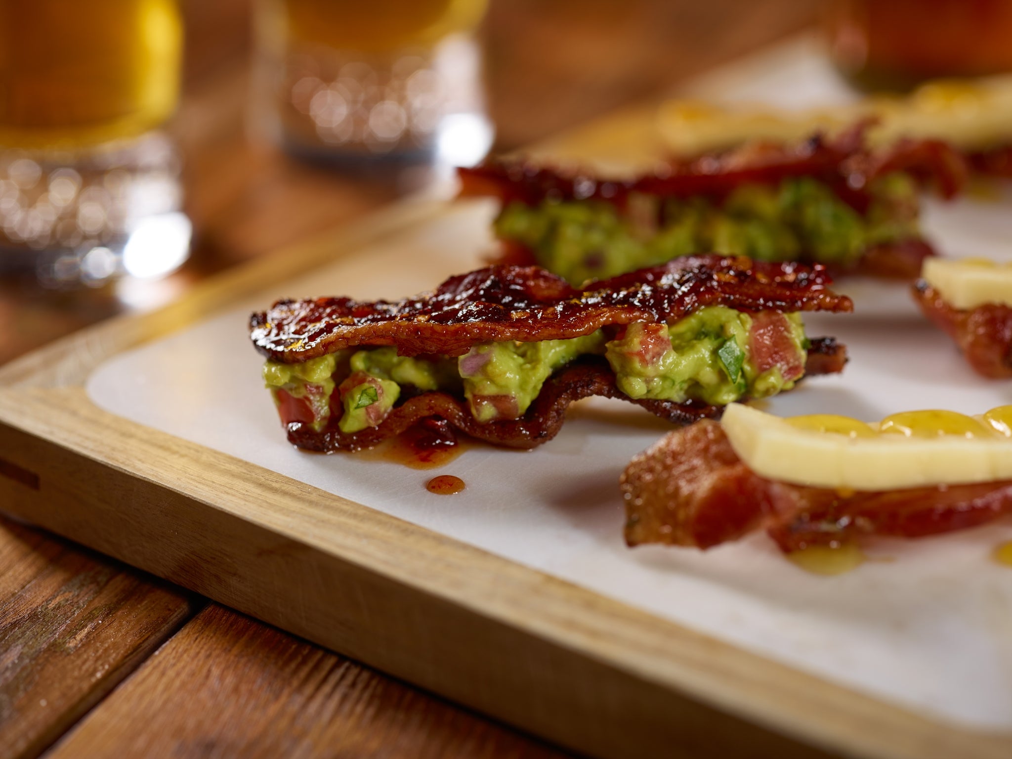 Bacon Fully Cooked Super Deluxe Sliced 2.96 Pound Each - 2 Per Case.
