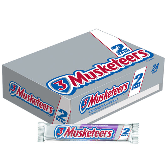 Musketeers Multi Piece King Size Count 3.28 Ounce Size - 144 Per Case.