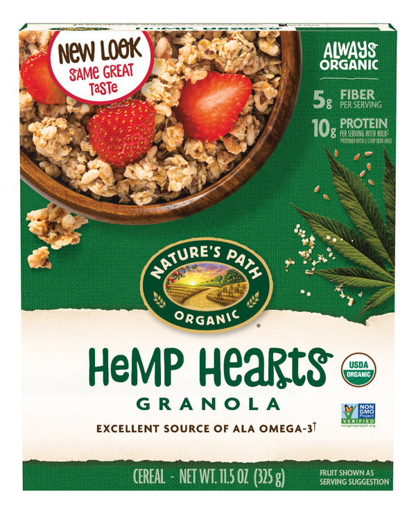 Nature's Path Hemp Plus Granola 11.5 Ounce Size - 12 Per Case.