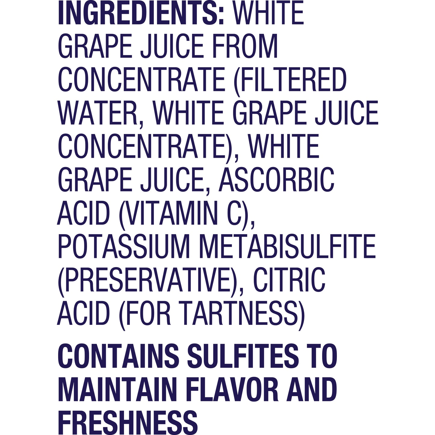 Fl Juice White Grape 64 Fluid Ounce - 8 Per Case.