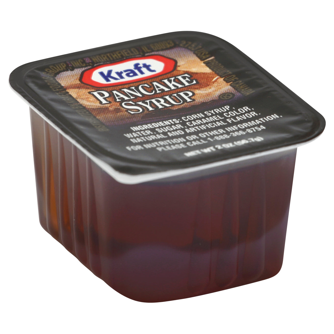 KRAFT Single Serve Table Syrup .2 Ounce Cups 80 Per Case