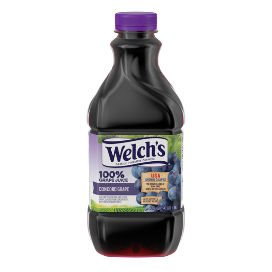 Fl Juice Concord Grape 46 Fluid Ounce - 8 Per Case.