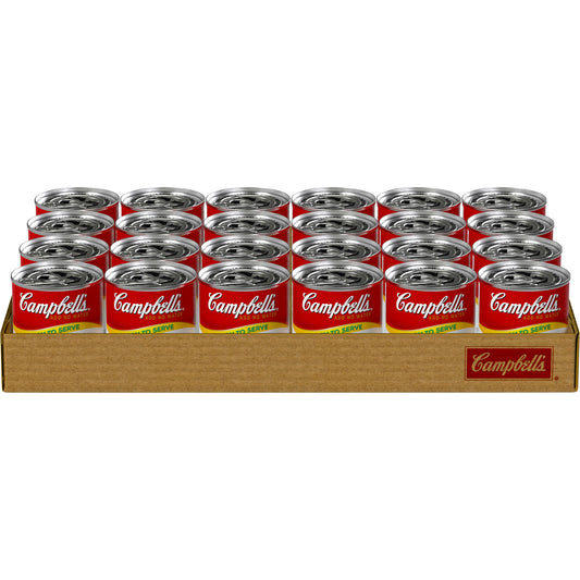 Campbell's Soup Ready To Serve Low Sodium Tomato 7.25 Ounce Size - 24 Per Case.