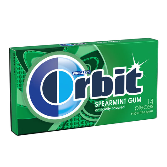 Orbit Spearmint PcCs 14 Piece - 144 Per Case.