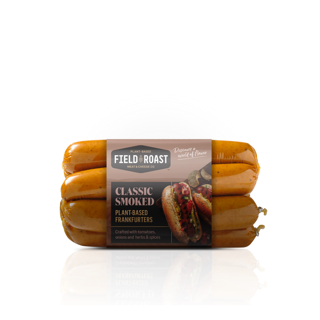 Field Roast Frankfurter 6 Count Packs - 1 Per Case.