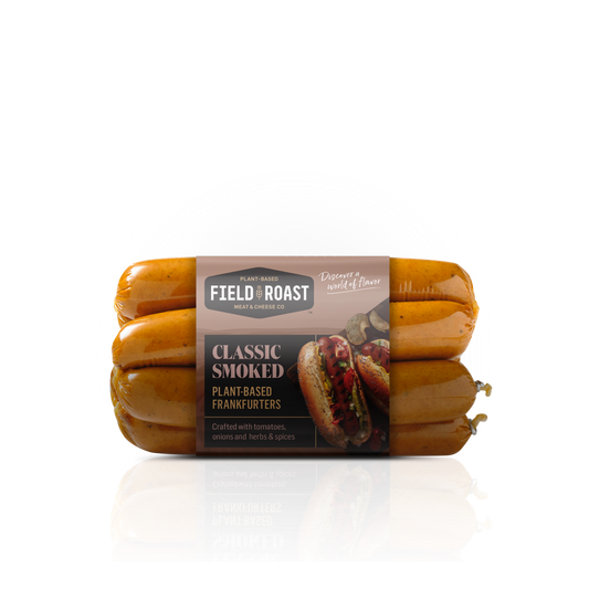 Field Roast Frankfurter 6 Count Packs - 1 Per Case.