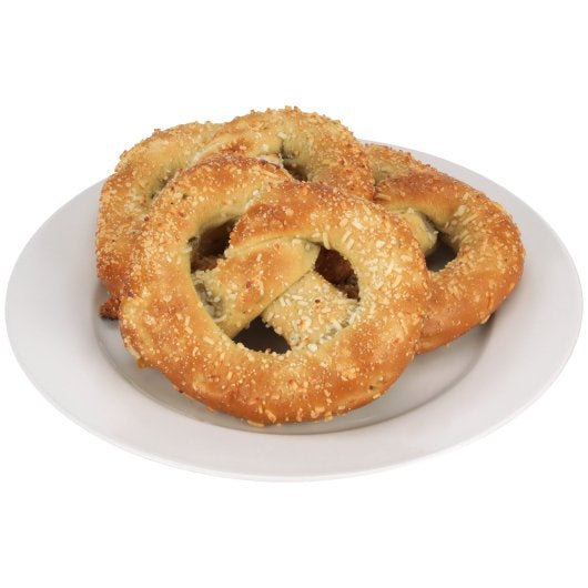 Pretzel Fillers Hollerin Jalapeno Pretzels 6.25 Ounce Size - 24 Per Case.