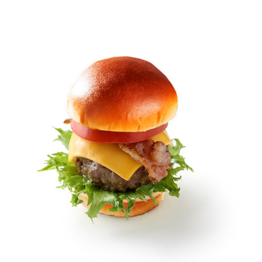 Klosterman 5" White Slider Bun With Shine 144 Each - 1 Per Case.