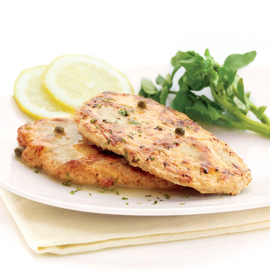 Gardein Lightly Seasoned Chicken Scallopini 10 Ounce Size - 8 Per Case.