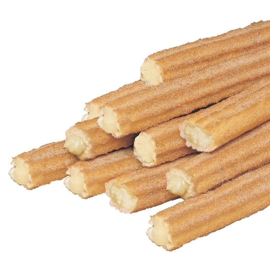 Tio Pepe's 5" Bavarian Cream Churro - 100 Per Case.