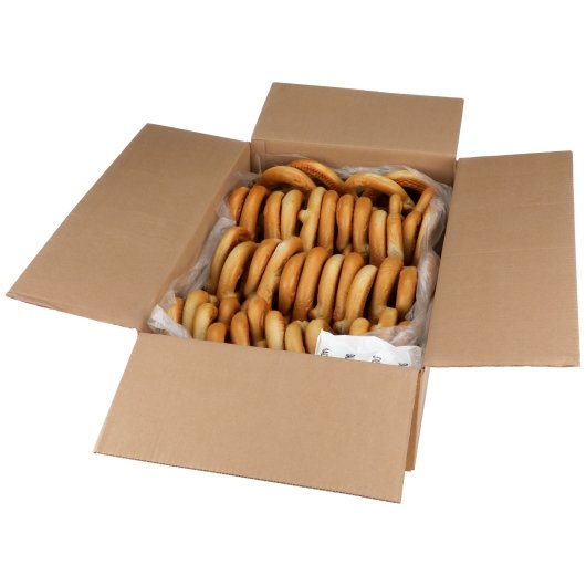 Superpretzel Jumbo No Salt Soft Pretzel 7 Ounce Size - 40 Per Case.