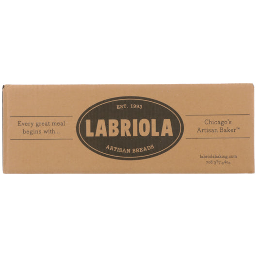 Labriola Sliced Hamburger Pretzel Bun 3.4 Ounce Size - 72 Per Case.