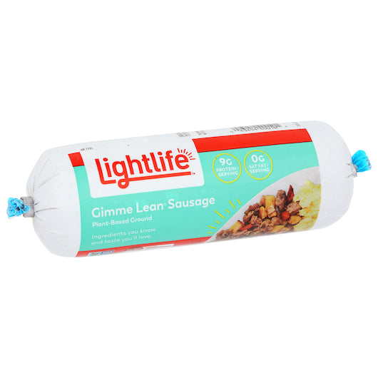 Lightlife Gimme Lean Sausage 14 Ounce Size - 12 Per Case.