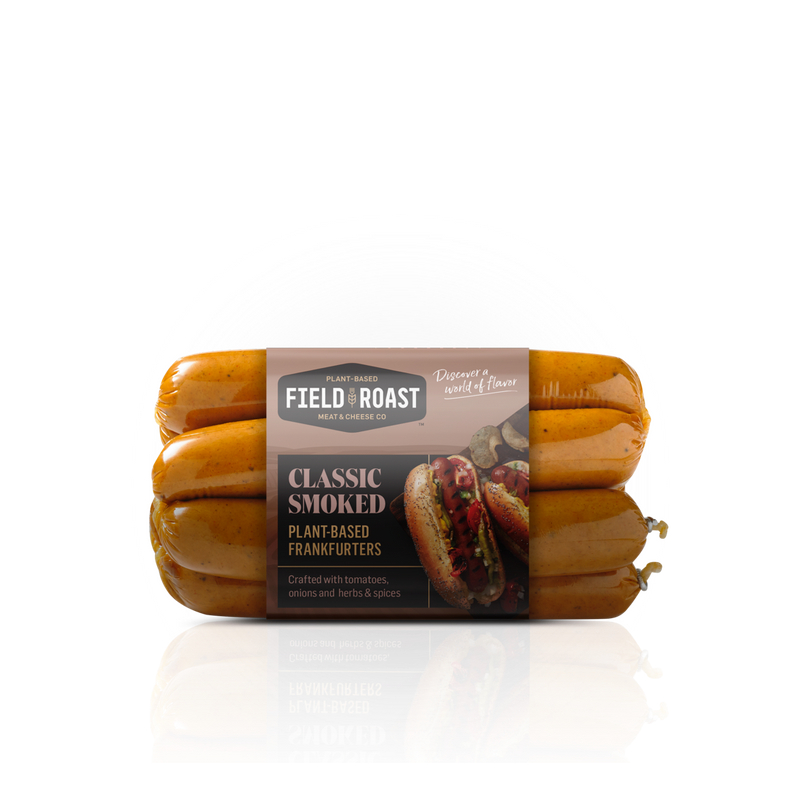 Field Roast Frankfurter 6 Count Packs - 1 Per Case.