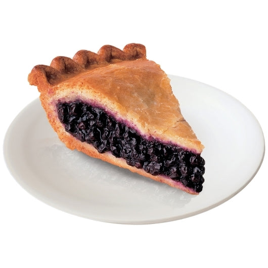 Chef Pierre Blueberry Reduced Fat No Sugar Added Unbaked 10" Pie 46 Ounce Size - 6 Per Case.