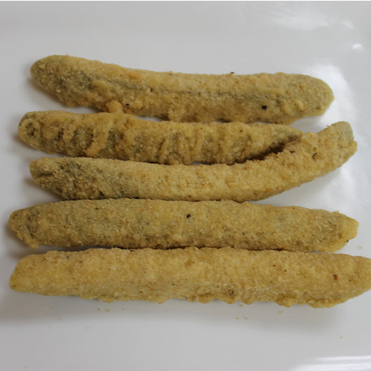 Harvest Creations Dipt'n Dusted Pickle Fries 2 Pound Each - 5 Per Case.