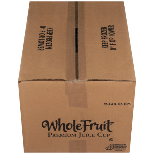 Whole Fruit 100% Juice Orange Pineapple Premium Juice Bar 4.4 Ounce Size - 96 Per Case.