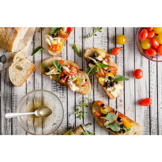 Klosterman Premium Crostini Pre Sliced Bread 2 Pound Each - 6 Per Case.
