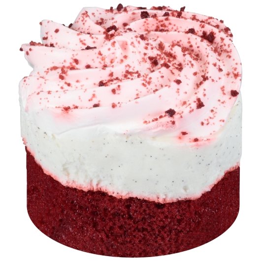 Bistro Collection Individual Red Velvet Layer Cake 0.156 Pound Each - 1 Per Case.